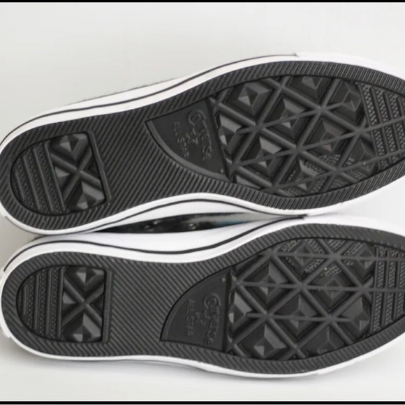 EUC Converse Chuck Taylor High-Top Woolrich BLUE Plaid Size 4 - Boys/Mens/Unisex - Picture 6 of 7